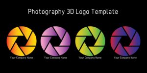3d logo template